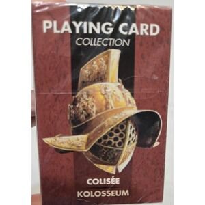 The Coliseum Playing Card Collection‎ 54 Card Deck New/Sealed Games